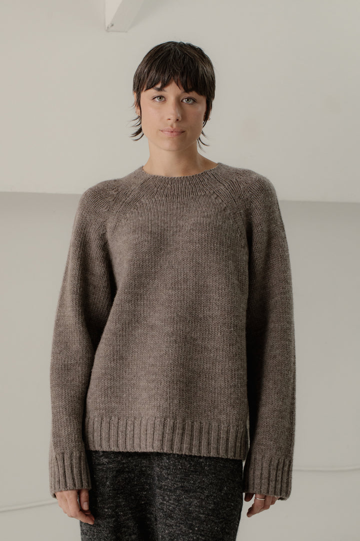 Channel Sweater in Root – Bare Knitwear