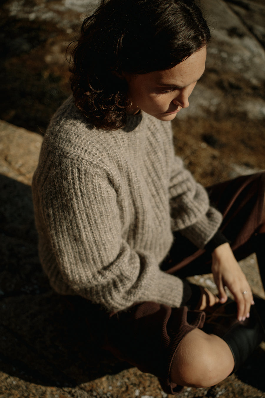 Cora Crew Neck in Oat